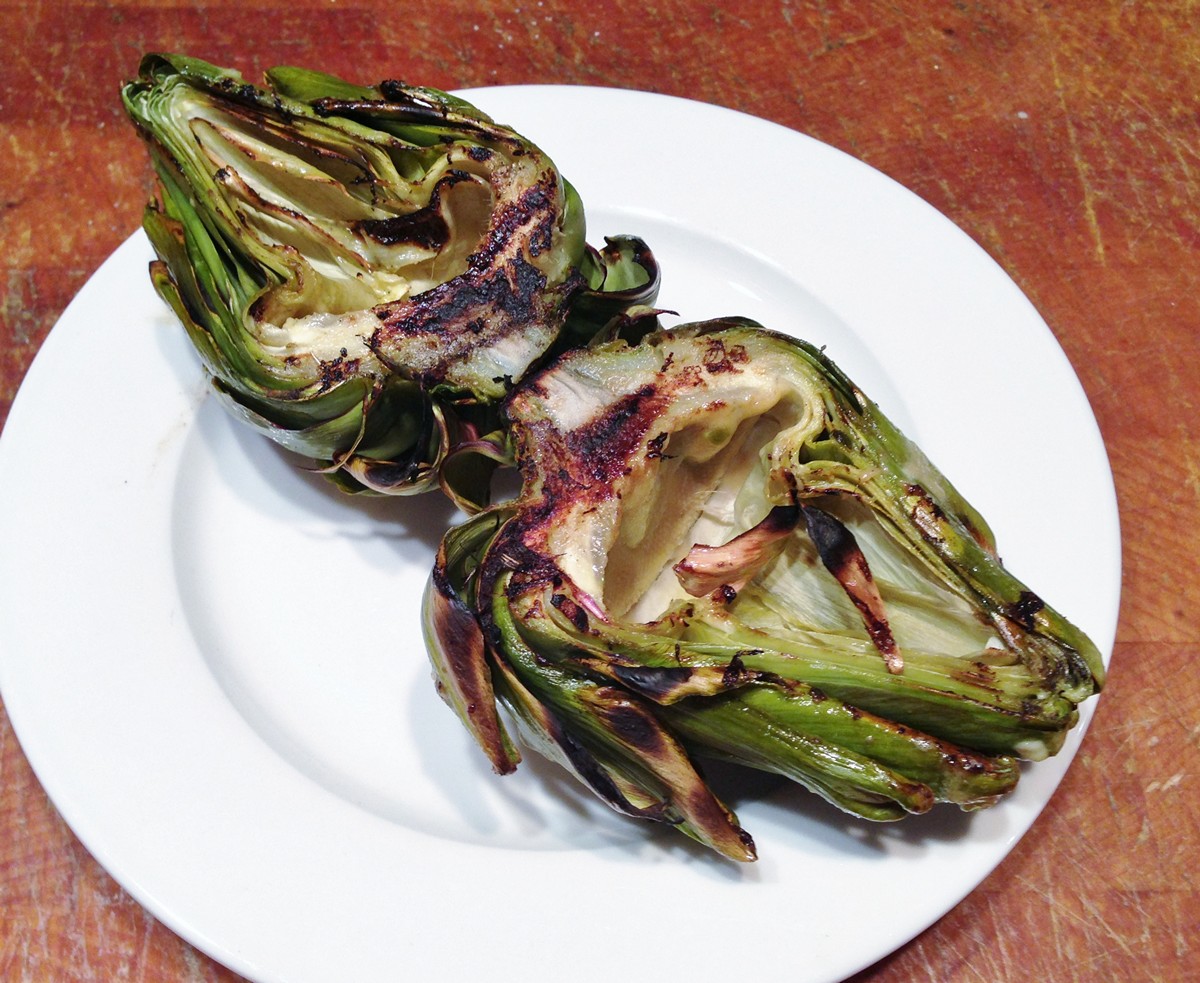 Grilled Artichokes With Remoulade The Accidental Locavore